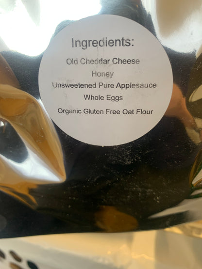 All Natural Cheese and Apple Dog Biscuits